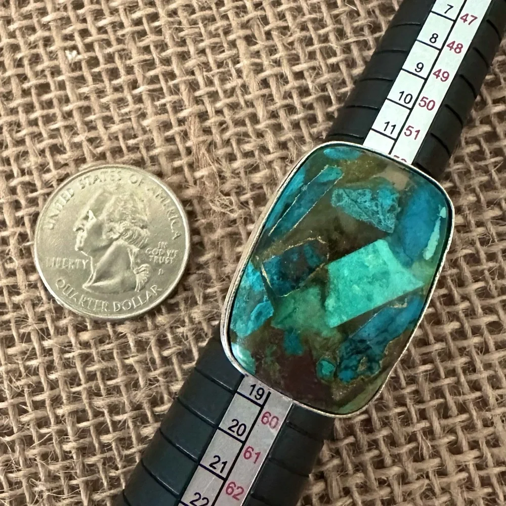 Turquoise Composite Stone Ring